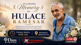 THE FUNERAL SERVICE OF HULACE RAMESAR