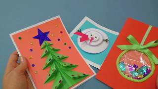 3Д открытки на новый год 2019 своими руками. Как сделать новогодние поделки из бумаги.