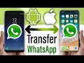 How to transfer WhatsApp Messages Data Between iPhone and Android! 2020