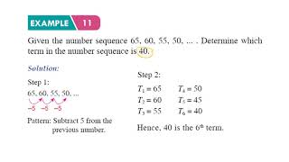 CHAPTER 1 PATTERNS AND SEQUENCE Mathematics Form 2 KSSM (part 3)