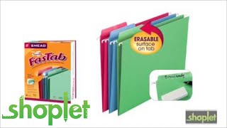 Smead Erasable FasTab Hanging Folders