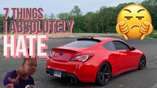 7 Things I absolutely HATE about my Genesis Coupe