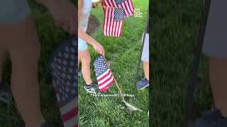 2,200 American Flags Line Lancaster Township Street for Memorial Day Weekend