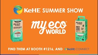 Visit MyEcoWorld® at the 2024 KeHE Summer Show