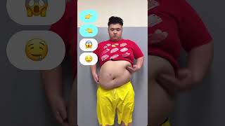 【TikTok100万再生】120Kgデブのトントンするリアクション