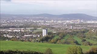 Up at Gilnahirk Viewpoint Ranting over Belfast