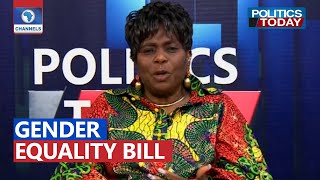 Why Gender Equality Bill Was Withdrawn - Senator Olujimi