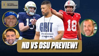 NOTRE DAME VS OHIO STATE NATIONAL CHAMPIONSHIP PREVIEW | with Hyde, Goolsby and Singer