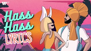 HASS HASS (LYRICS) | Diljit Dosanjh x Sia | Punjabi Song