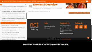 How to navigate through the courses - our new tiles format