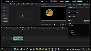 ❤️ Circular Crop with Border | CapCut PC Tutorial | 2024