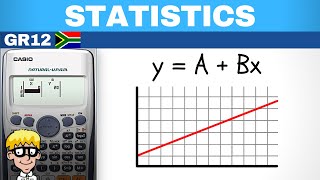 Statistics Grade 12 : line of best fit