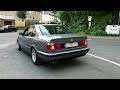 bmw e34 520 m50b20 supersport exhaust sound