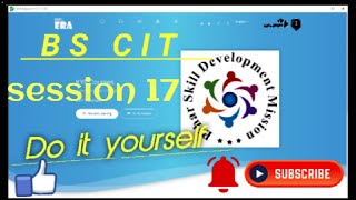 BS- CIT || KYP||DO IT YOURSELF SESSION 17|| AND TAKE A CHALLANGE || #session17 #kyp #bscit