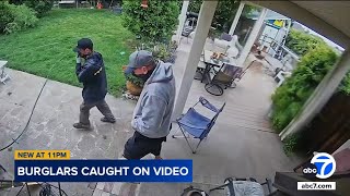 Caught on video: Burglars target grandmother's Rancho Cucamonga home