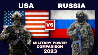 USA vs Russia Military Power Comparison 2023 | Russia against USA 2023 |