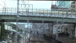 【前面展望】大阪環状線 一周 大阪・大阪間 West Japan Railway Osaka loop line front view