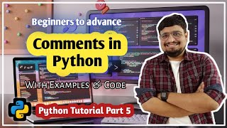 How to Use Comments in Python | Python for Beginners | Python Tutorial Ep 5