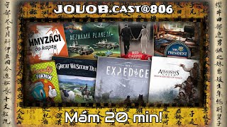 JOUOB.cast@806 🎙 Mám jen 20 min 💠 Assassin’s Creed 🔸 Expedice 🔸 GWT New Zeland 🔸 Hmyzáci do kapsy