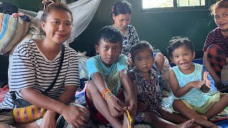 VISITING DIFFERENT RELIEF CAMPS WHERE SALAM PATONG VILLAGERS STAYS| LAMKA