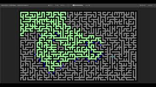 Maze Pathfinder - Depth First Search (DFS)