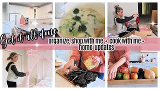 *NEW*GET IT ALL DONE COOK WITH ME, ORGANIZE, SHOP WITH ME + HOME UPDATES TIFFANI BEASTON HOMEMAKING