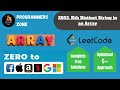 2053. Kth Distinct String in an Array | Zero to FAANG | Shapnesh | Leetcode