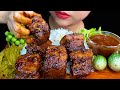 Braised Pork Belly, Spicy Fish Paste & White Rice * MUKBANG SOUNDS *