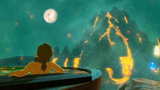 You Deserve A Break - Zelda Music Hot Springs Ambience w Rain & Thunder