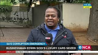 Businessman Edwin Sodi's luxury cars seized