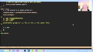 Replacing printf