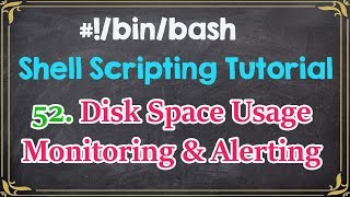 Monitoring Disk Space utilization and Send Email Alert