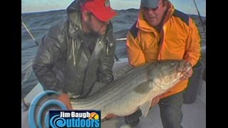 How to catch  Rockfish on board the Smoking Gun Jim Baugh Outdoors TV