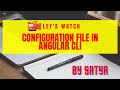 angular.json In Angular CLI | Angular Tutorial | Angular CLI Tutorial | Coding Knowledge