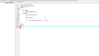 How to initialize a constant member variable of a class in C/C++