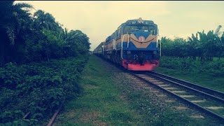 Feel the speed and horn of Panchagarh Express in the early morning.Place: Jamalganj Railway Station.