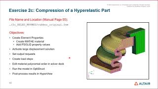 Altair Optistruct for Nonlinear Analysis - ASEAN - April 2021 - EP. 2/5 \