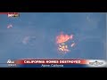 HOMES DESTROYED: Fire Wipes Out Homes In Alpine, California