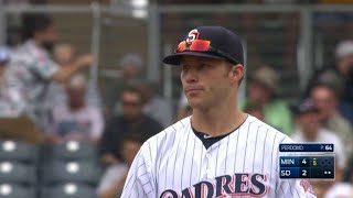 MIN@SD: Coleman, Solarte combine for a double play