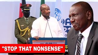 KIMEUMANA! Listen to what Museveni told Ruto face to face at KICC infront of foreign presidents!