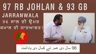 97 RB JOHLAN \u0026 93 GB || JARRANWALA || FAISLABAD TO TEHANG  || PHILLAUR ||  BY  SANTALINAMA