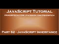 Inheritance in JavaScript
