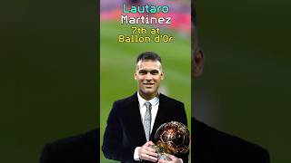 Why Lautaro Martinez became 7th at Ballon d'Or #lautaro #lautaro_martinez #inter #ballondor  #seriea