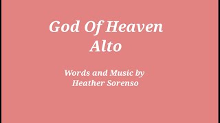 God of Heaven Alto