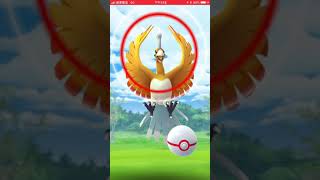 「Pokémon go」2018/5/22驚見色違鳳王！？