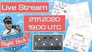 Drawing panels - Mickey's Flightdeck - Live Stream 21.11.2020