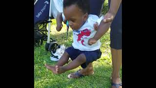 Babies Hate Touching The Grass
