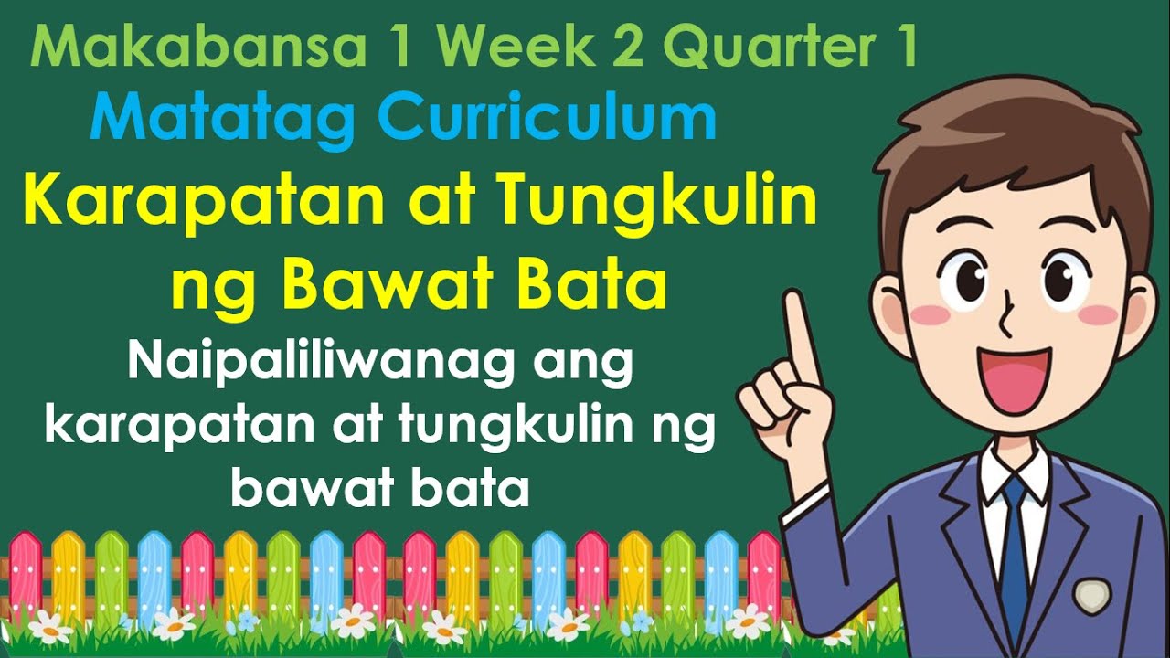 Grade 1 Makabansa Matatag Curriculum