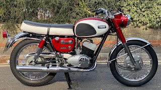 Dynomite Motorcycles - 1965 Yamaha YM 1 red/white