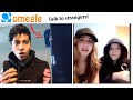 Someone hides behind my door - Omegle Prank